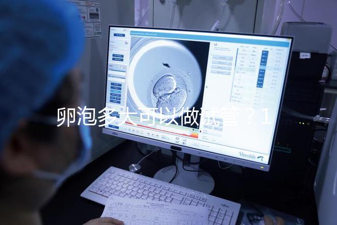 卵泡多大可以做試管？18可用,大小越接近22mm質量最好