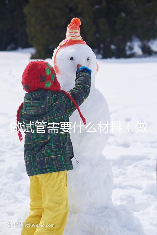 做試管需要什么材料（做試管需要什么材料和流程）