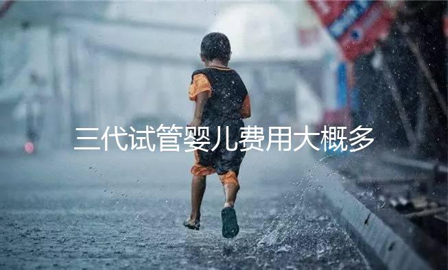 三代試管嬰兒費用大概多少（昆華醫(yī)院三代試管嬰兒費用大概多少）