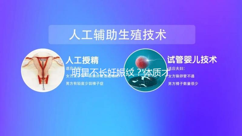 明星不長妊娠紋？體質才是妊娠紋形成的關鍵