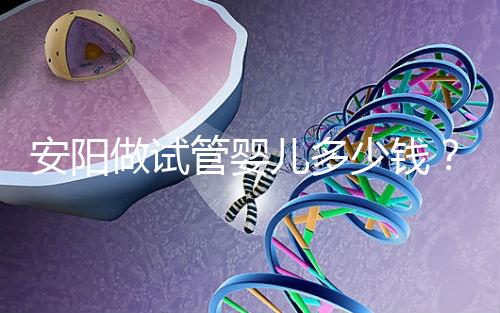 安陽做試管嬰兒多少錢？成功懷孕的姐妹都花了這么多