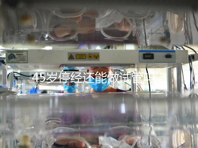 45歲停經還能做試管嗎？成功懷孕幾率深入解析